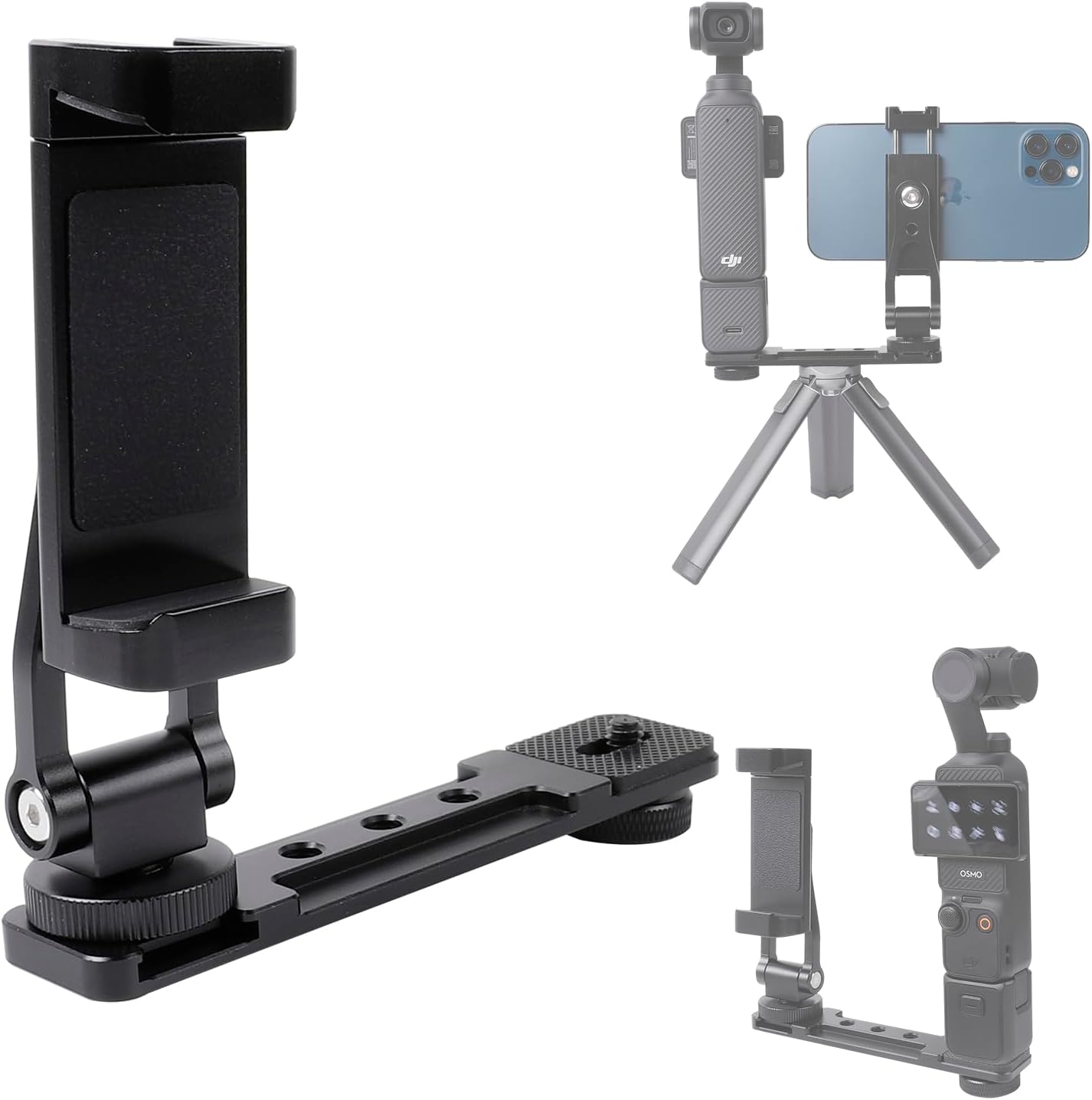 Aluminium Alloy Phone Holder Mount for DJI Pocket 3