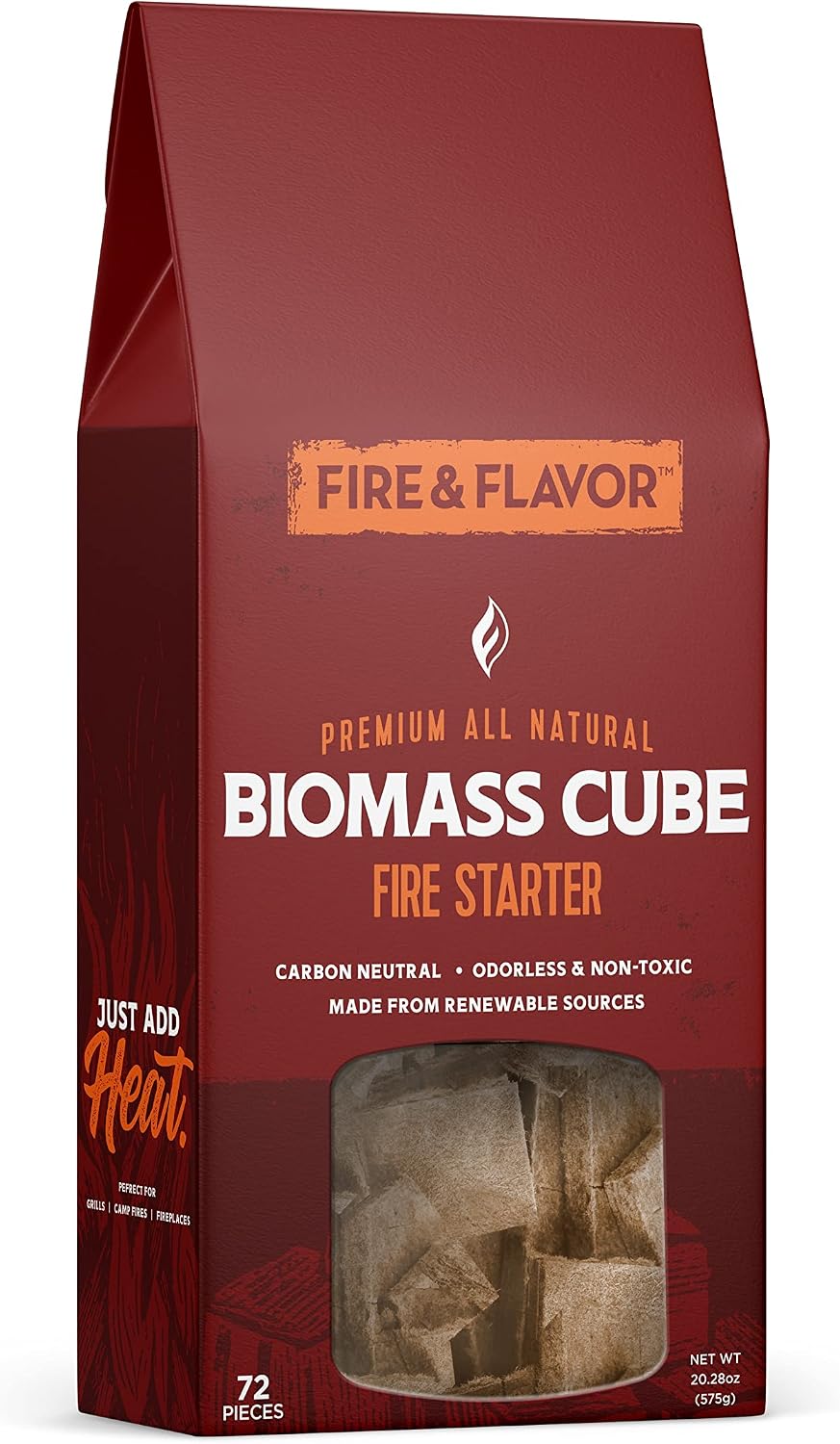 Fire & Flavor FFFS104 100% Biomass Fire Starters