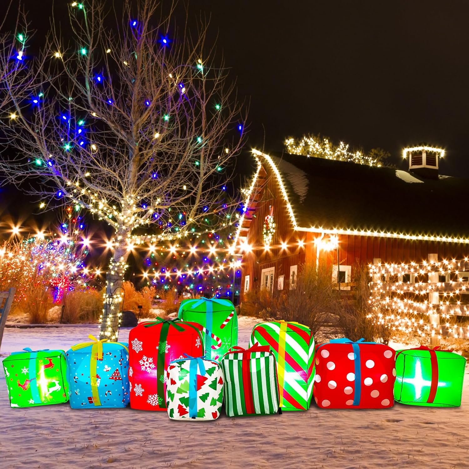 Giant Inflatable Gift Boxes