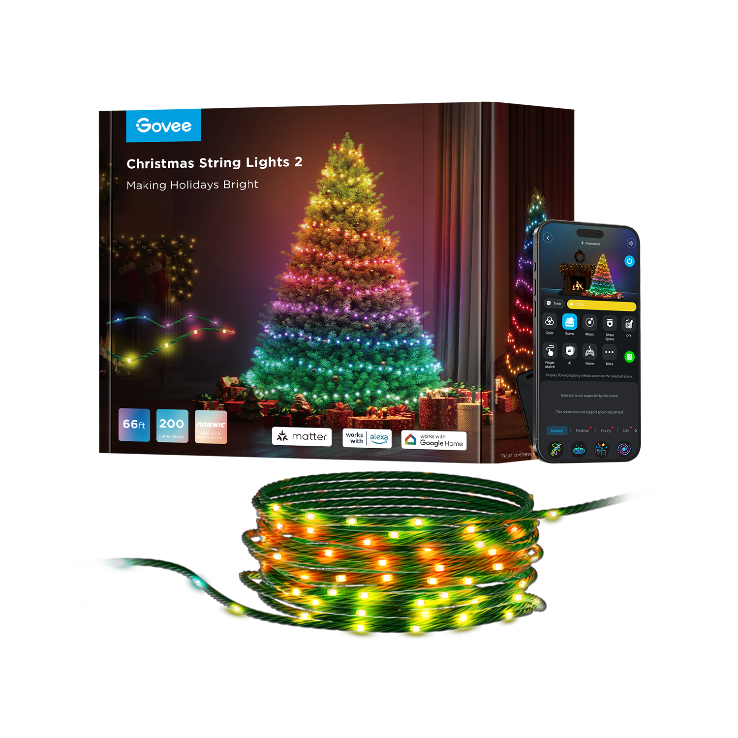 Govee Christmas String Lights