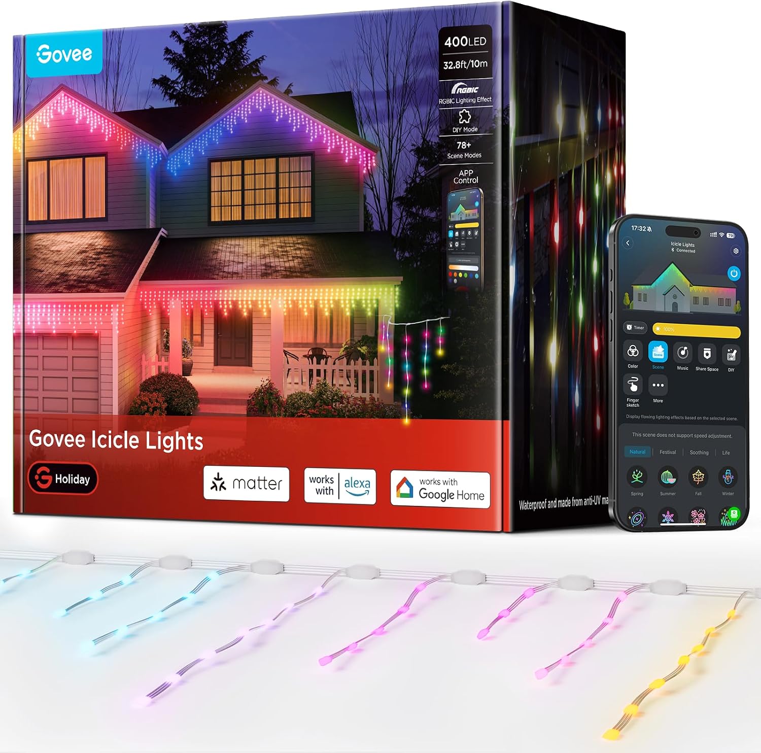 Govee Icicle Lights
