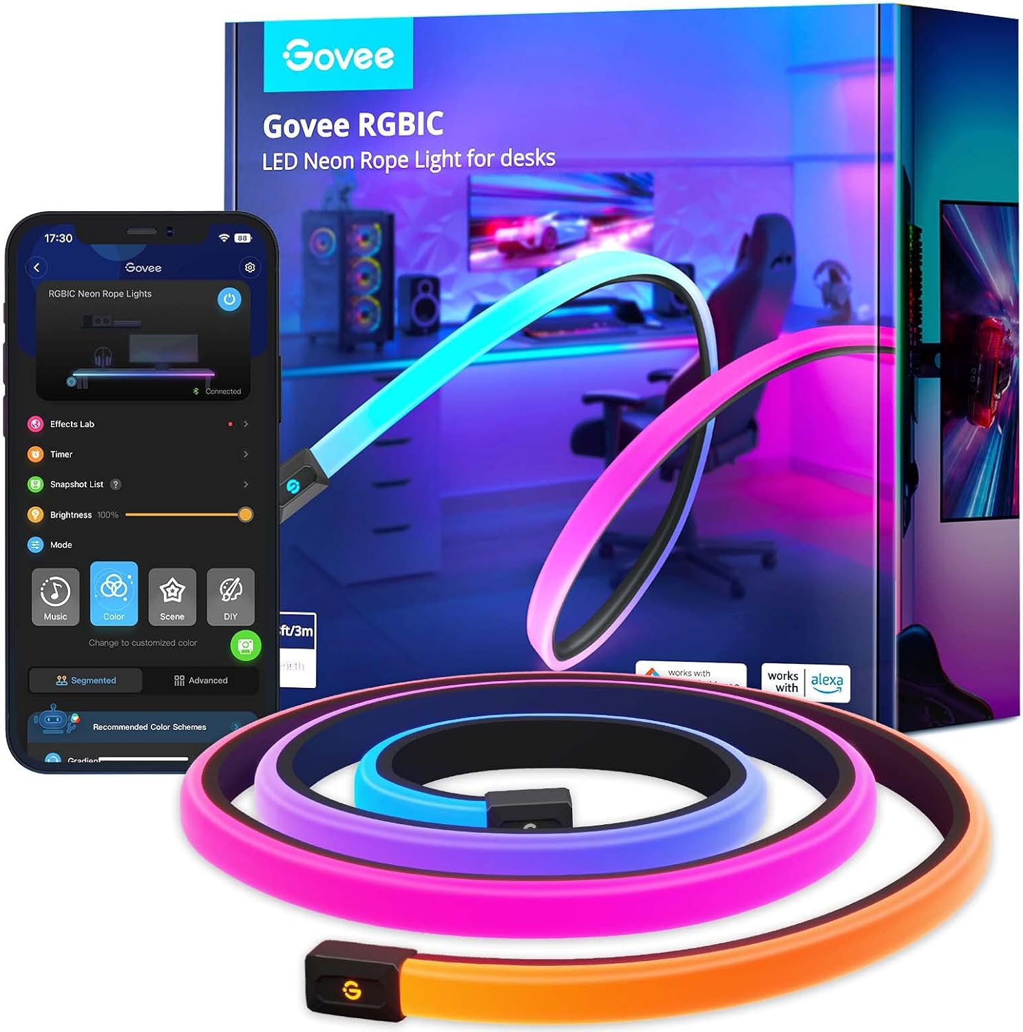 Govee RGBIC LED Neon Rope Lights