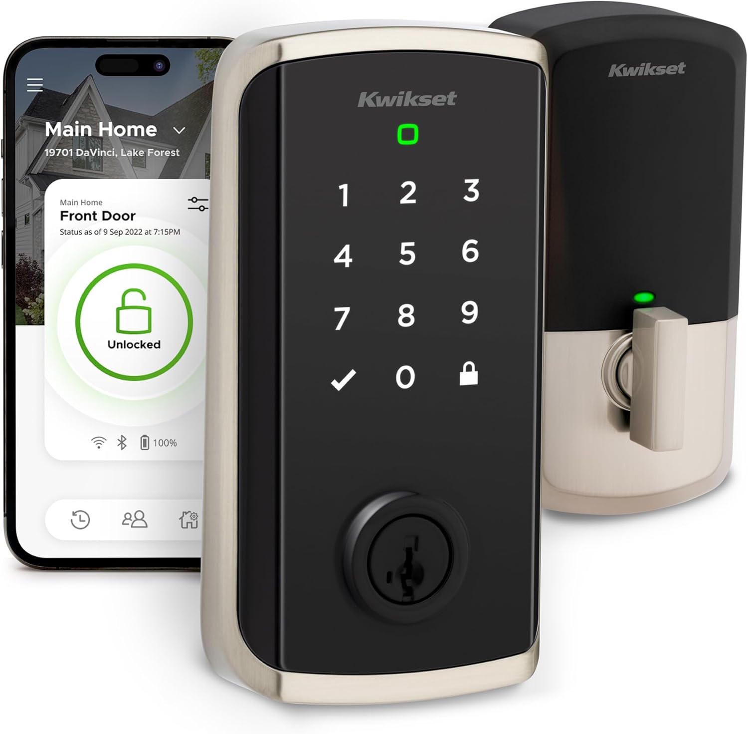 Kwikset Halo Select Smart Lock Keyless Entry Door Lock