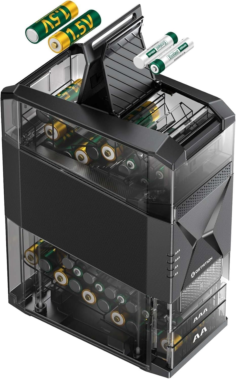 Ostation 2 Smart AA AAA Battery Charging Station